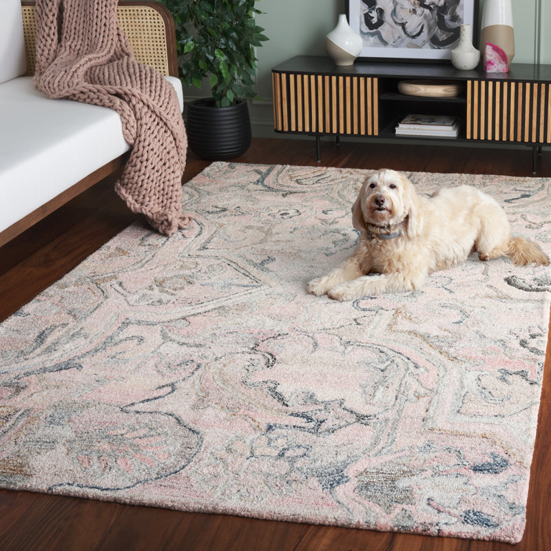 Marquee 116 Hand Tufted Performance Abstract Rug, Rectangle 5' x 8'