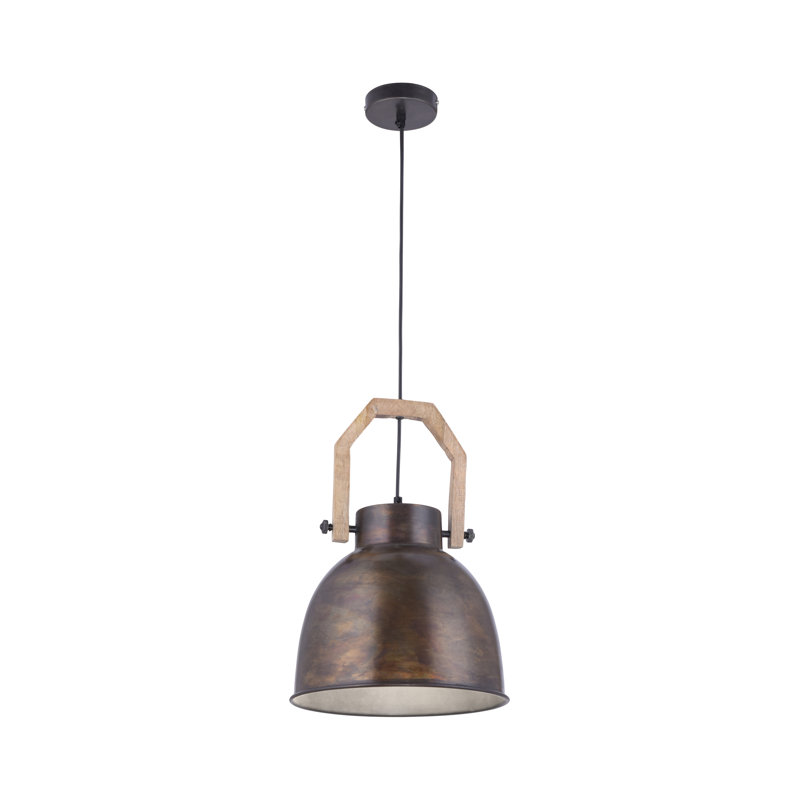 Mamie 1 - Light Brown Dome Pendant
