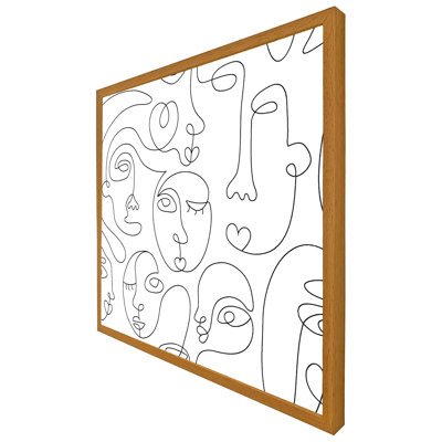 Aubreah Single Picture Frame Print