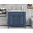 35.9'' Single Bathroom Vanity with Ceramic Top-97769813