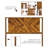 Vivian Acacia Solid Wood Panel Headboard-466587604-457756036