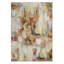Lux Abstract Ultra soft Stain Guarded Beige Multicolour Area Rug-2098181340