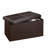 Faux Leather Ottoman-596311383