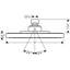 Raindance S hansgrohe Showerhead 180 1-Jet Rain, 1.5 GPM-1299779735