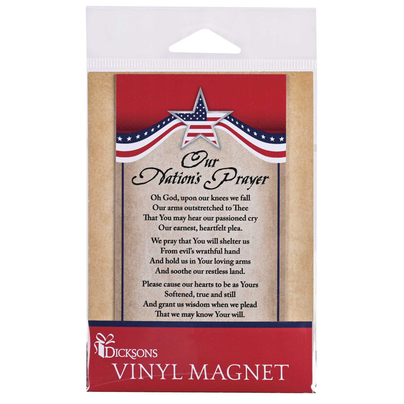 Magnet Our Nations Prayer 2.75X5