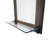 Kridia Solid Wood Flat Wall Mirror