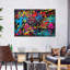 Graffiti abstrait, reproduction sur toile-794274249