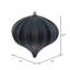5.7" White Matte Onion Ornament UV, 3 Per Bag-767946584