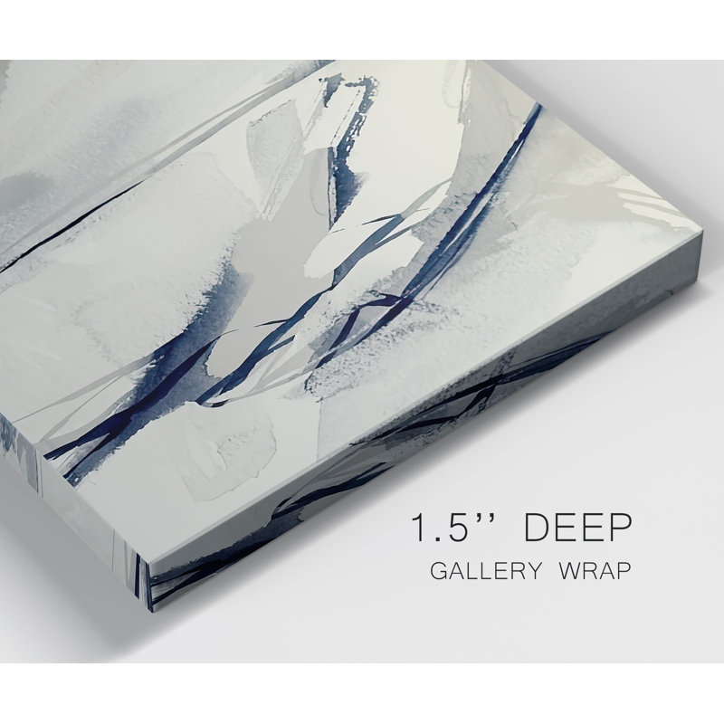 Overcast Tides I - Toile encadrée multi-pièces, H 60 po x l 120 po x P 2 po