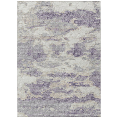 Skara Washable Abstract Indoor / Outdoor Rug