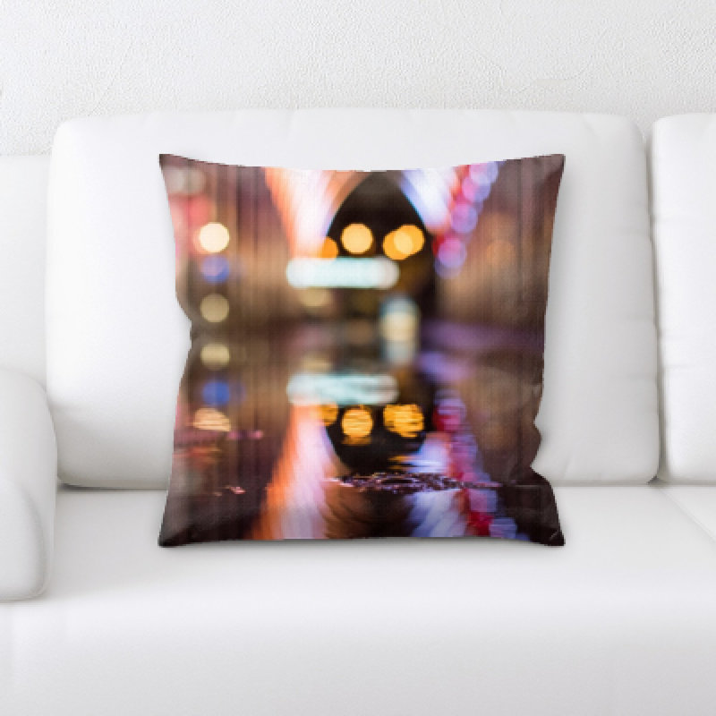 Microsuede Throw Pillow