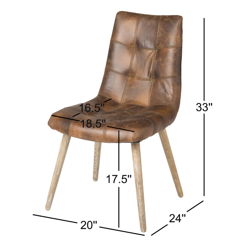 Chaise rembourrée Martin