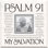 Cadre photo en verre Psalm 91 - My Salvation - 12 po x 12 po