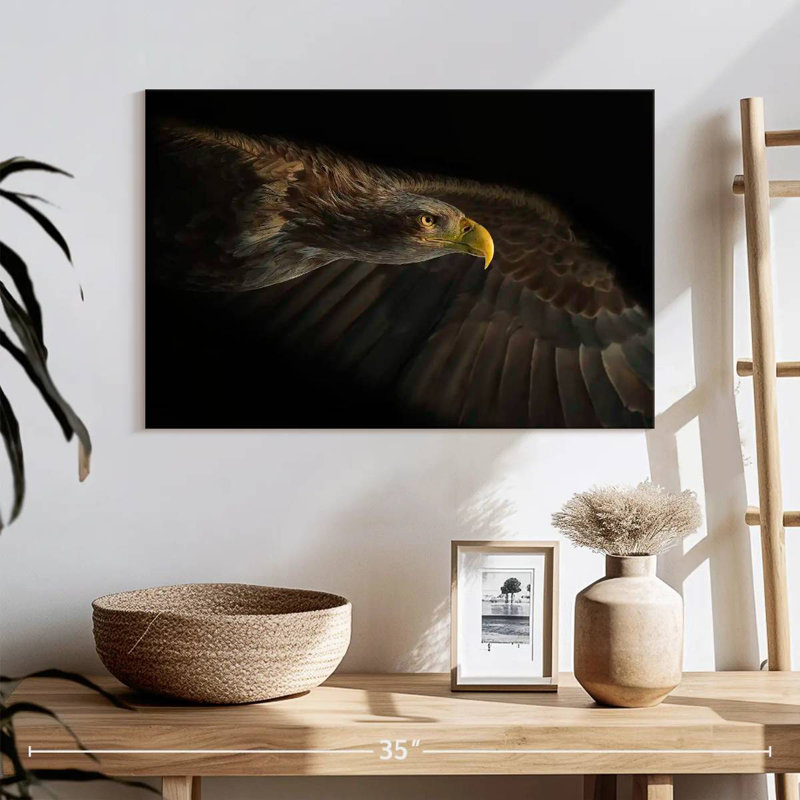 Eager Eagle, 16" H x 24" W