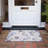 Machine Washable Indoor/Outdoor Xhevrie Plum Rug-2041648710