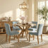 Chaise en lin 18,5 po Encline