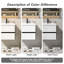 Meuble-lavabo mural simple 24 po avec plateau en résine Brandylynn