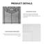 Durable Exterior Doors Fiberglass 36 x 80 Contemporary Home Entry