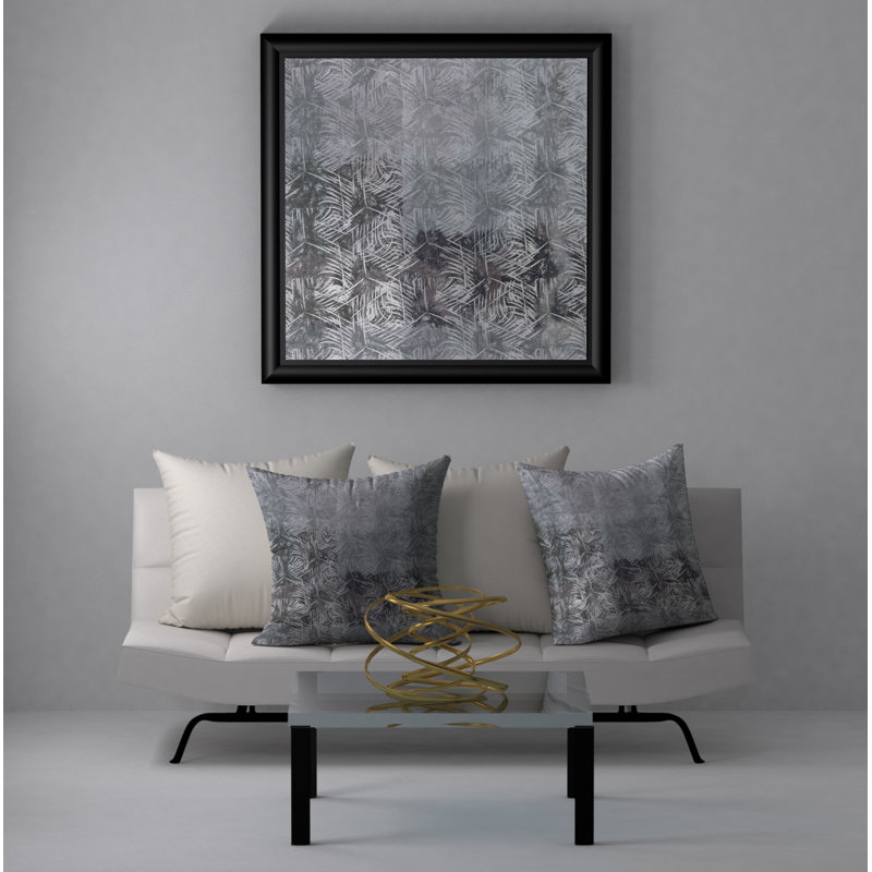 Housse de coussin carrée immaculée skillful, 24 po x 24 po