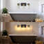 Éclairage pour meuble-lavabo à intensité variable 3 lumières Abery-1444631782
