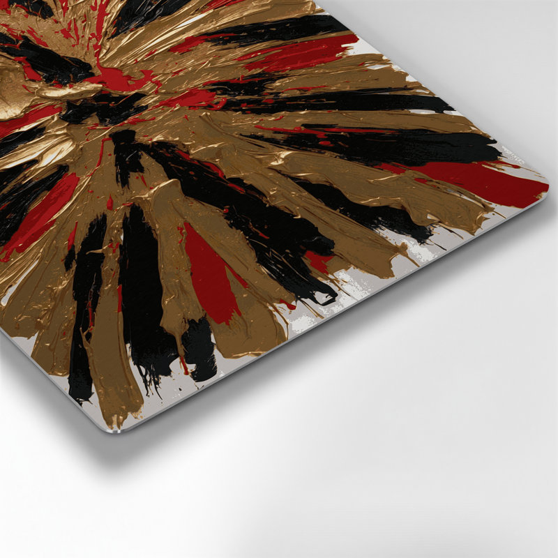 Neo Expressionism 76 Brown Metal Wall Art