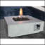 Foyer de table en béton renforcé de fibres au propane / gaz naturel-113988217
