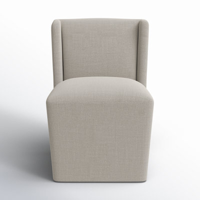 Ardeth Polyester Blend Side Chair With Caster