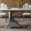 Table de salle à manger rectangulaire moderne de luxe en microlite-104311961
