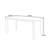 Solid wood dining table with solid weight-763530883