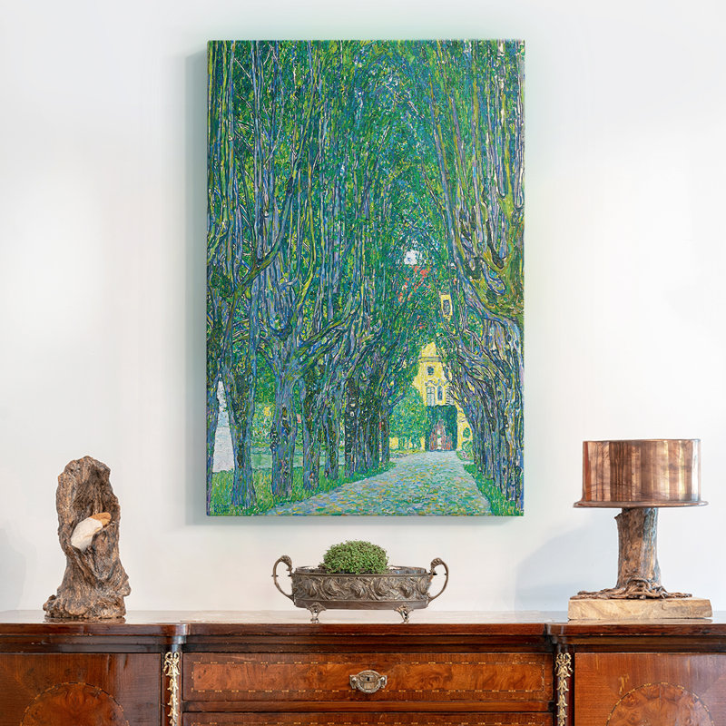 Gustav Klimt VI -Gallery Wrapped Canvas, H 49 po x l 33 po