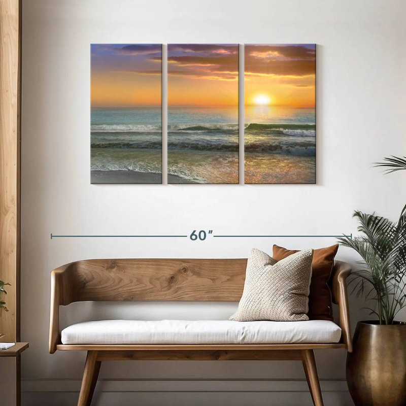 Gillard Dawn Rays, 28" H x 45" W
