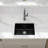 21'' L X 18'' W Quartz Undermount Kitchen Sink, Matte Black Single Bowl Kitchen Sink With Sink Grid, Strainer And Roll-up Rack