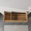 Pas d'assemblage requis Base de meuble-lavabo mural l 35,4 po avec comptoir en pierre frittée, armoire à 1 porte avec base de meuble-lavabo en bois à 1 tiroir