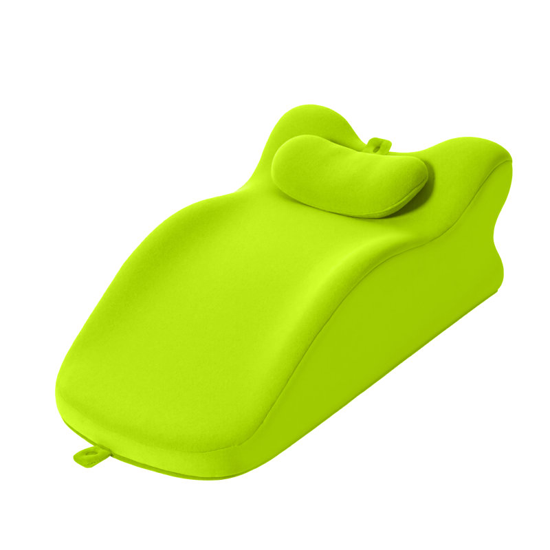 Oreiller multifonctionnel en mousse à mémoire de forme - Coussin de lecture pour soutien du dos ergonomique, housse lavable