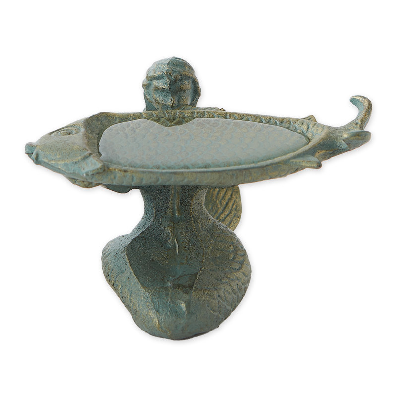 Camariya Iron Single Tier Birdbath