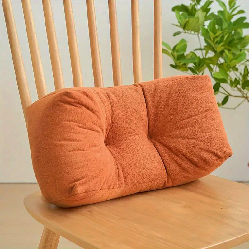 Coussin lombaire orange 1pc, Orange