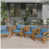Blue/Teak