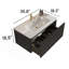Meuble-lavabo rayé flottant avec lavabo en céramique-94213686-94213684