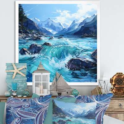 " Glacier Charm In Alaska "