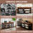 40" Solid Wood Shoe Bench with Cushion, 2-Tier Entryway Storage Bench-917480344