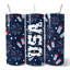 Verre à feu 20 oz avec couvercle et paille en acier inoxydable Fireworks USA