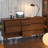 59.06"Brown Solid Wood Ash Nine-Drawer Cabinet