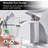 Bathroom Faucets Waterfall Bathroom Sink Faucet Modern Single Handle Pop-up Drain-102091946