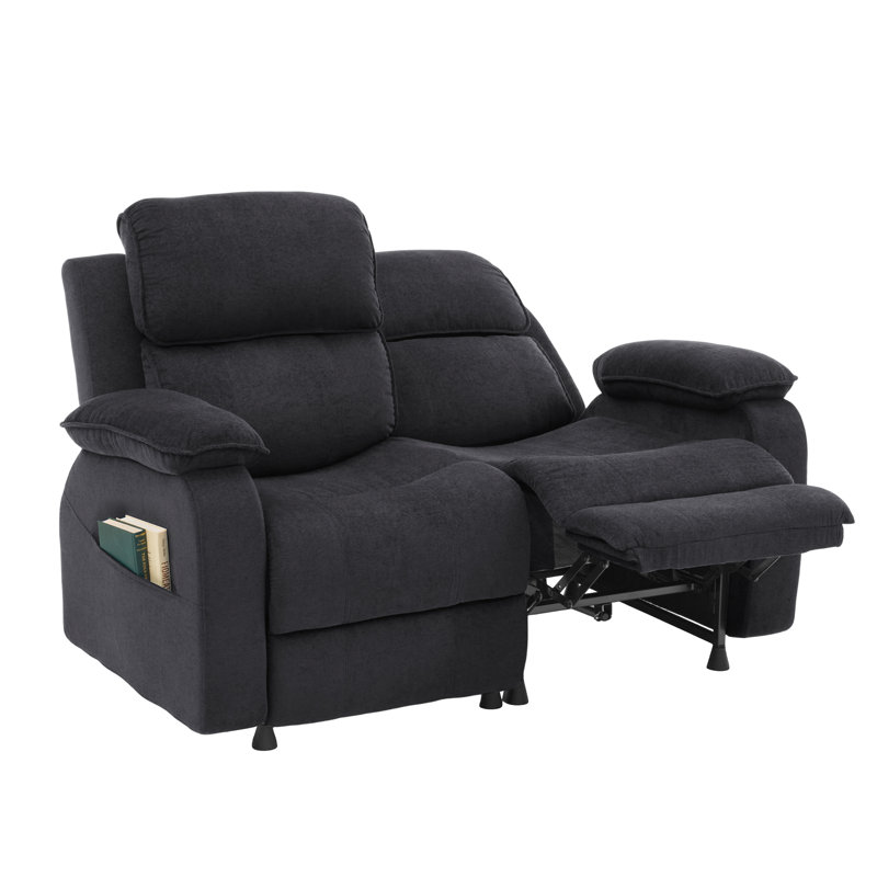 Canapé inclinable électrique, causeuse électrique double, sièges de cinéma maison, Gris