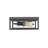 Jean-Philippe 2 Light Square Black Flush Mount-1976606642