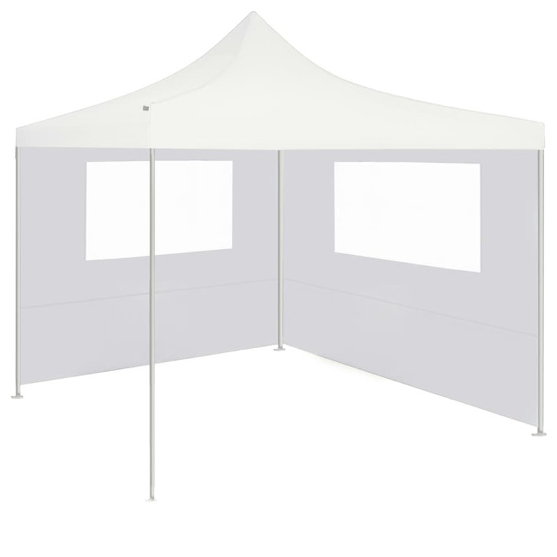 Terril Dakota Fields Fabric Side Wall for Gazebo, White