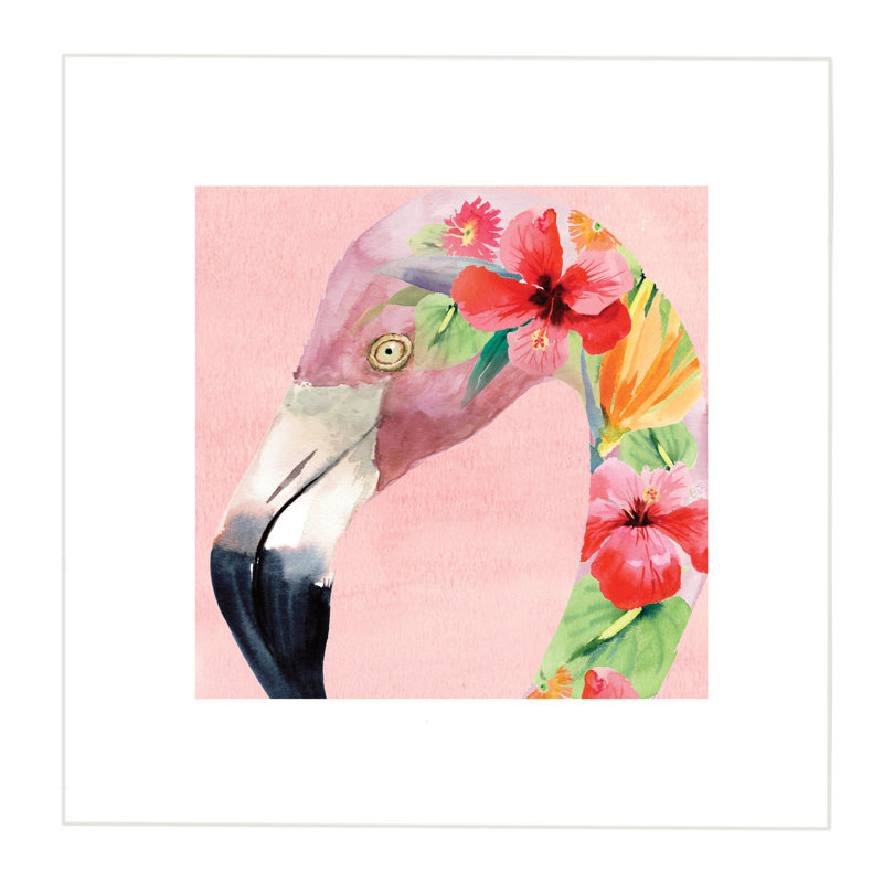 Flamingo by Louise Nisbet - No Frame Print