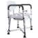Professional 400Lb. Adjustable Bathroom Shower Chair with Arms