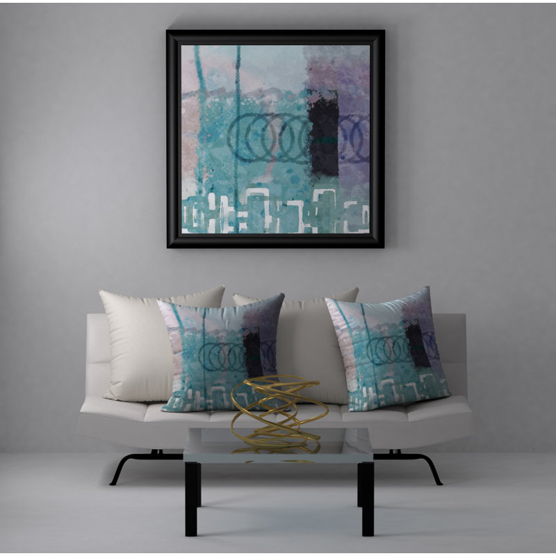 Housse de coussin carrée/insert, 20 po X 20 po