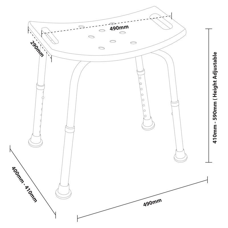  SHOWER STOOL